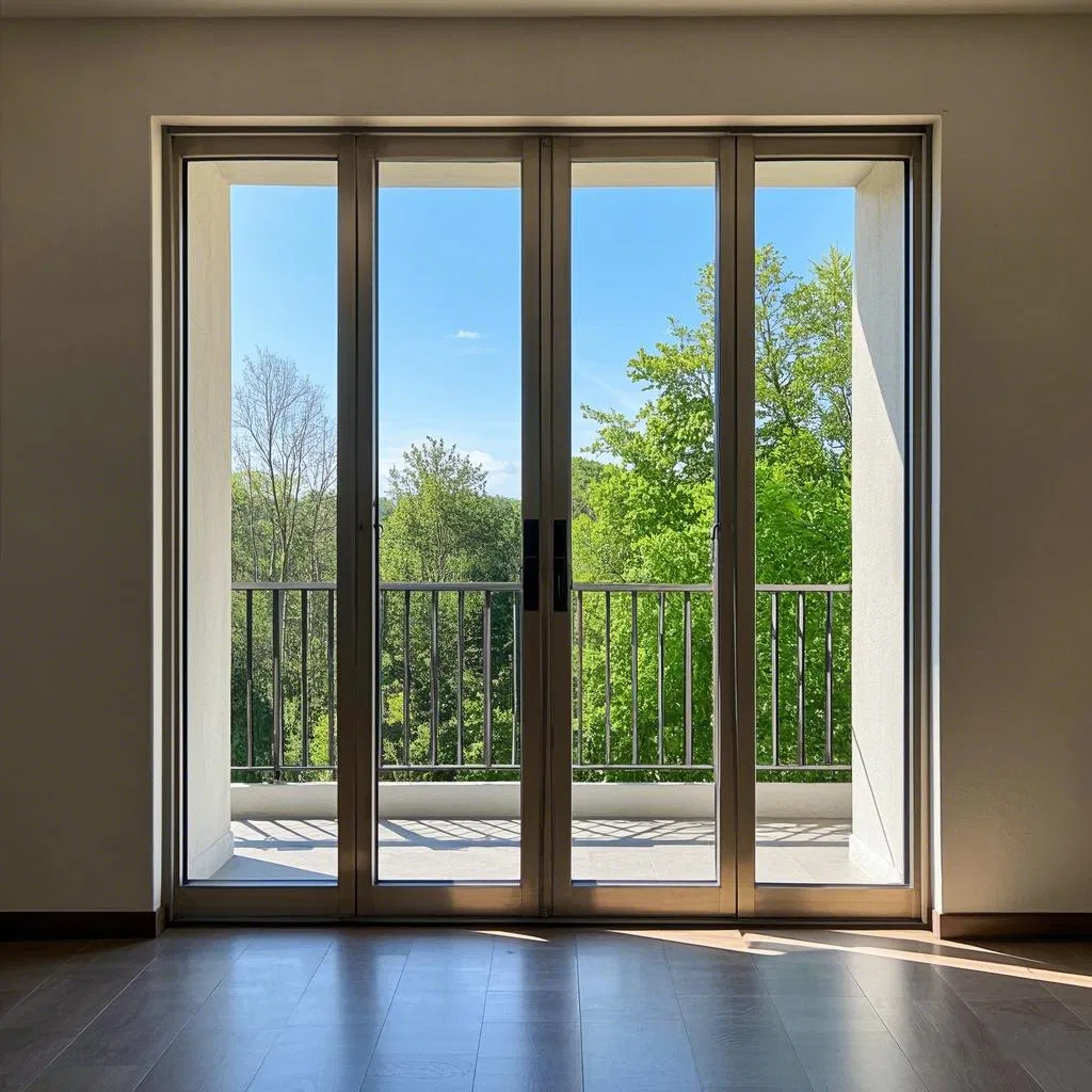 Australian Sliding Door Double Glazed Cavity Glass Sliding Stacker Doors Exterior Stacking Balcony Aluminum Patio Sliding Doors