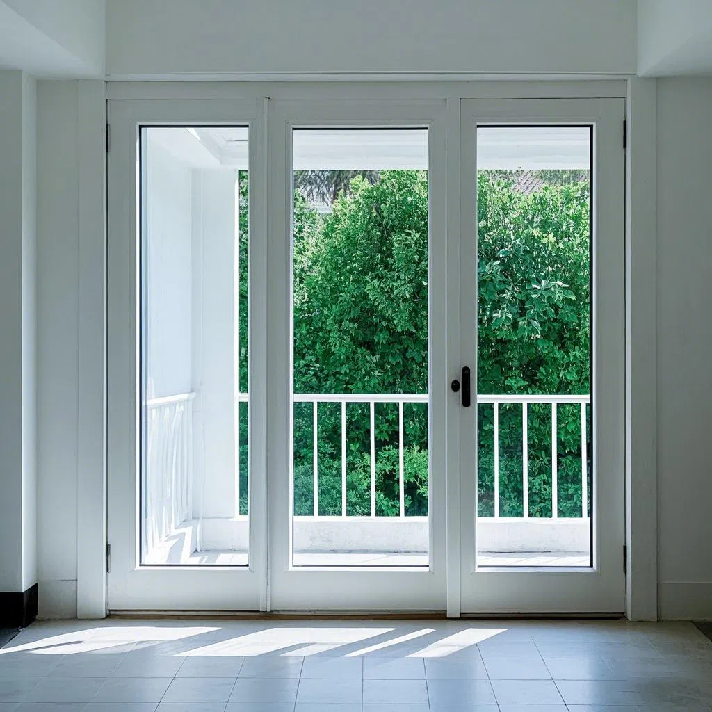Custom Panorama Aluminium Sliding Door Extremely Narrow Thin Sitting Room Balcony Office Partition Door