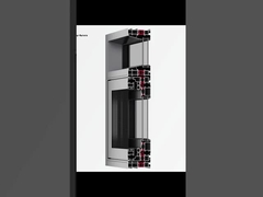 Commercial Window Curtain Wall Rectangular Shape Soundproof Curtain Wall