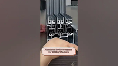 Aluminium Profiles System for Sliding windows