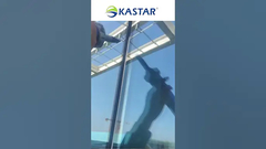 KASTAR building sealant applied to #glass #curtain #wall.