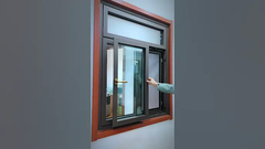 Side-shift sliding window#aluminum #slidingwindows #glass #chinafactory