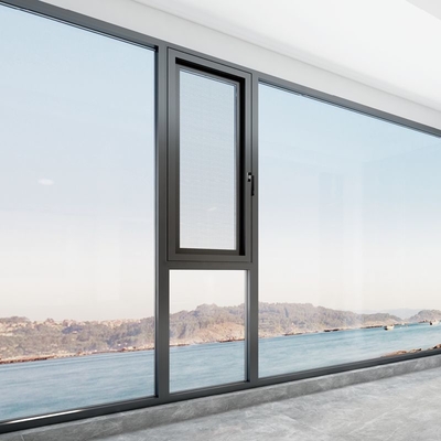 High End Bottom Hung Window Heat Insulating Anti Theft Inward Open Window