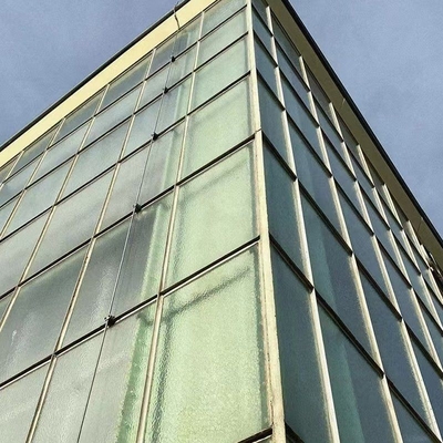 Standard Plane Frame Curtain Wall System Tempered Glass For Architecture