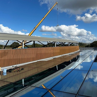 Custom Curved Glass Curtain Wall Aluminum Alloy Glass Panel Curtain Wall