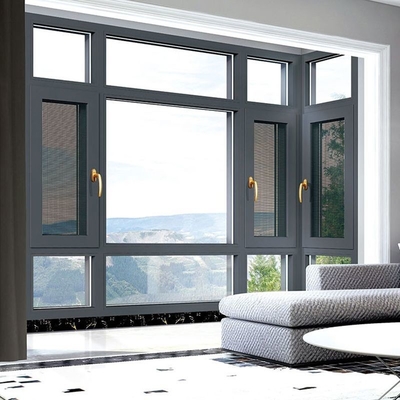 Custom Awning Windows , Modern Awning Aluminum Window Surface Finished