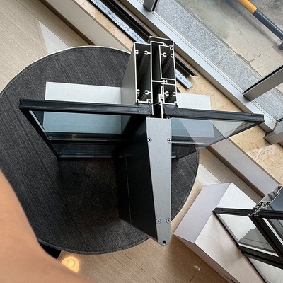 Closed Ventilated Curtain Wall , Lightweight Sound Insulation Curtain Wall