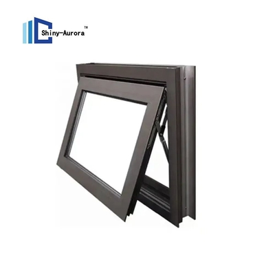Double Glazed Aluminium Top Hung Window Thermal Break Aluminium Windows