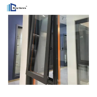 Waterproof Top Hung Awning Windows Double Glazed Awning Storm Windows