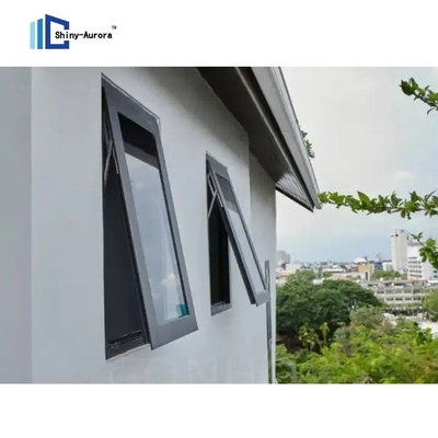 Anti Theft Burglar Proof Aluminium Windows 36 X 48 Soundproof Casement Awing Windows