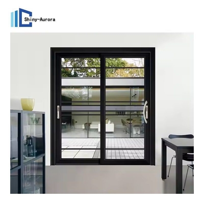 Titanium Magnesium Alloy Silent Sliding Door Waterproof Aluminium Framed Sliding Doors