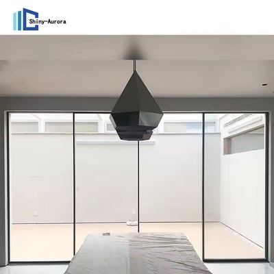 Room Aluminium Sliding Doors Soundproof Waterproof Bifold Sliding Glass Doors
