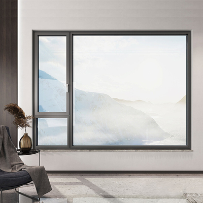 Weatherproof Lift Up Window Sound Insulation With Lever Handle