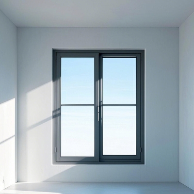 Multi Point Soundproof Sliding Aluminum Window Custom Heat Insulation