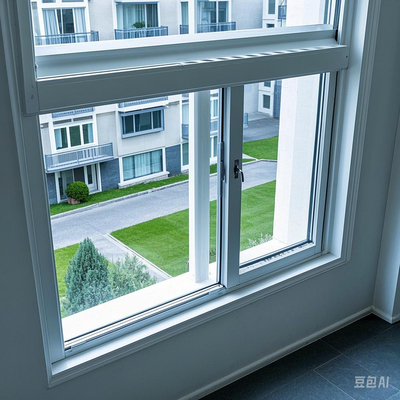 Economic Aluminium Sliding Sash Window Soundproof Aluminium Glass Sliding Windows