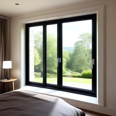 Thermal Insulation Aluminium Hinged Window Soundproof Modern Casement Window