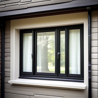 Modern Aluminum Sliding Glass Window , Aluminium Double Glazed Sliding Windows