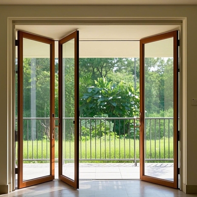Sleek Aluminum Folding Door Waterproof Concertina Sliding Doors