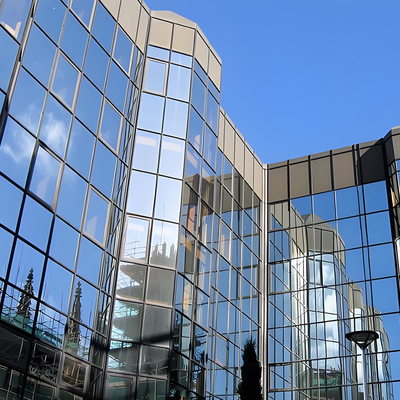 UV Resistant Prefabricated Curtain Wall Window Wall Thermal Insulation