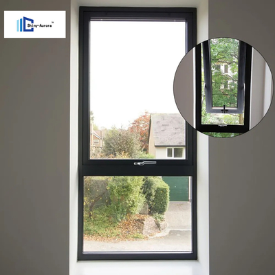 Thermal Aluminum Casement Windows Double Glazed Tempered Glass Windows