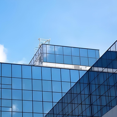Commercial Window Curtain Wall Rectangular Shape Soundproof Curtain Wall