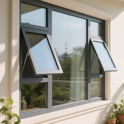 100mm Aluminum Unitized Curtain Wall with Double Glazed Glass