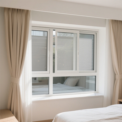Custom Aluminum Sliding Window 1.2mm Frame Modern Design