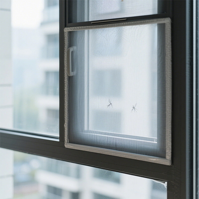 140mm Aluminum Sliding Window with Multi-Point Locking System