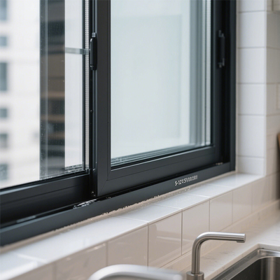 Modern Aluminum Sliding Windows - Versatile, Energy-Efficient for Bathrooms, Offices & Kitchens